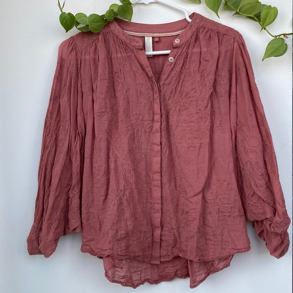 Pilcro and the Letterpress Tavi Blouse